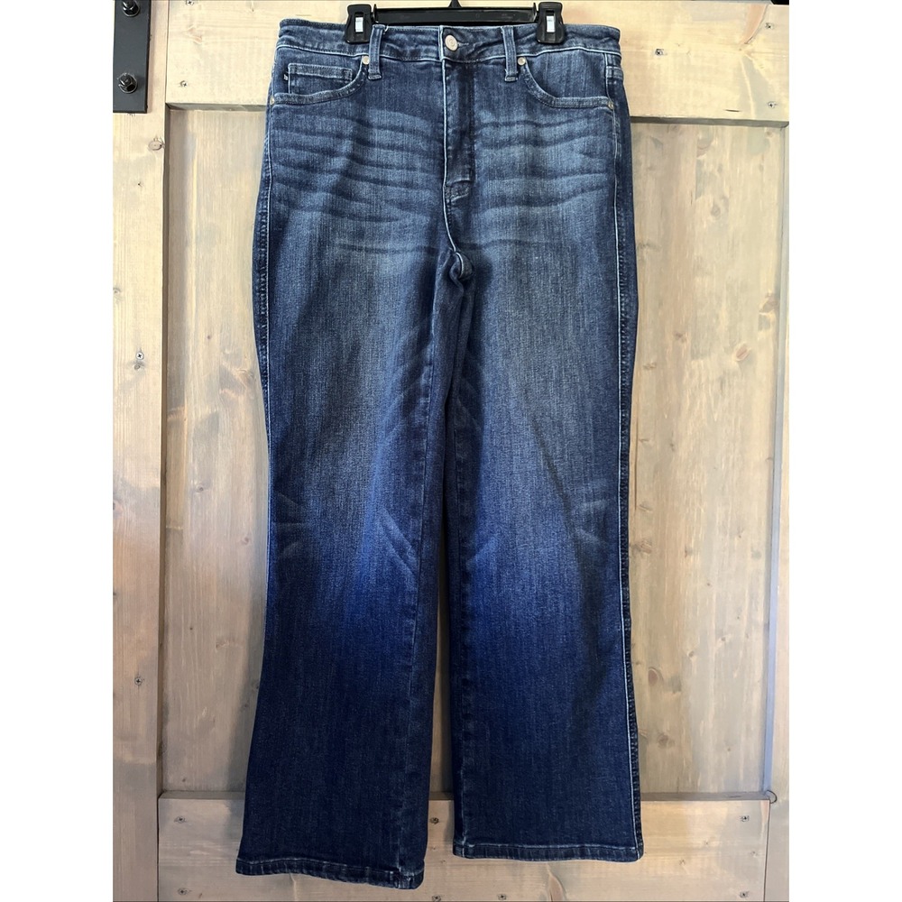 Judy Blue Jeans Size 11/30 Straight Fit Petite Dark Casual Stretch Comfort